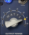 Mackie Hotwire VT12_selector potencia.