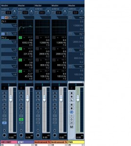 Cubase 4, pistas de instrumento