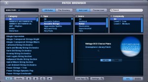 Omnisphere file browser