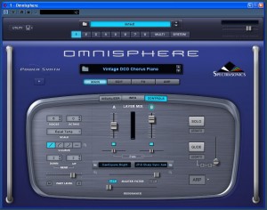 Ventana principal de Omnisphere