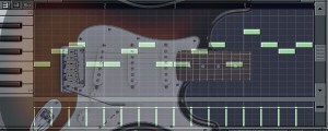 Partes de guitarra MIDI